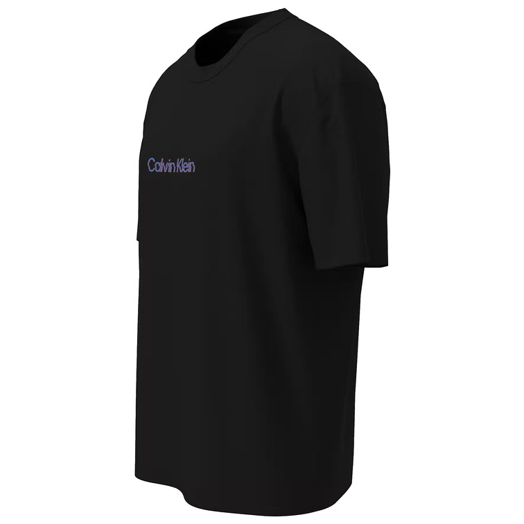 t-shirt homme  calvin klein m ss glitched logo eu classic