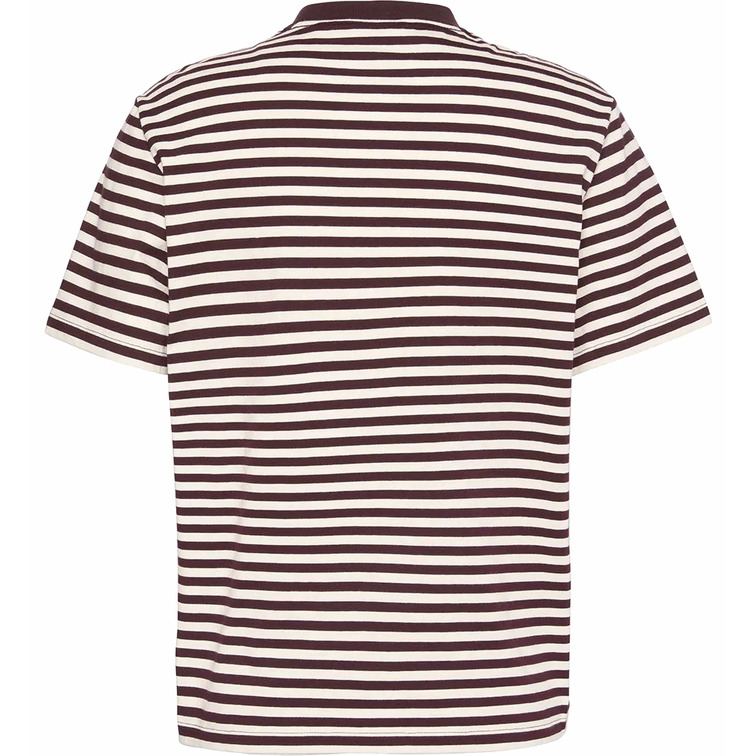 t-shirt homme  calvin klein m ss 20s stripe maillot singelog