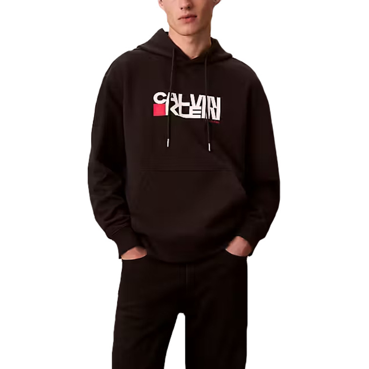 sweat-shirt homme  calvin klein m ls eu 350terry ck redbox gra