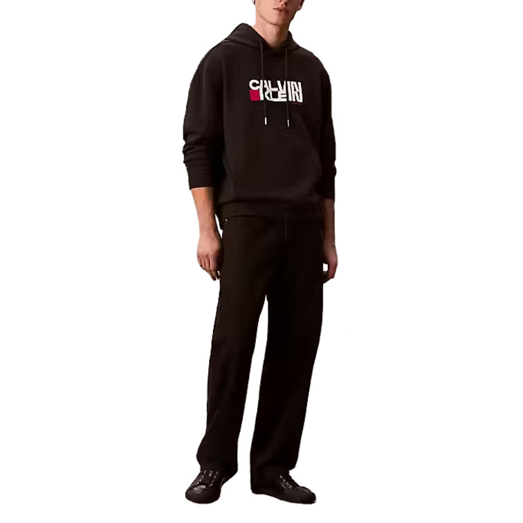 sweat-shirt homme  calvin klein m ls eu 350terry ck redbox gra