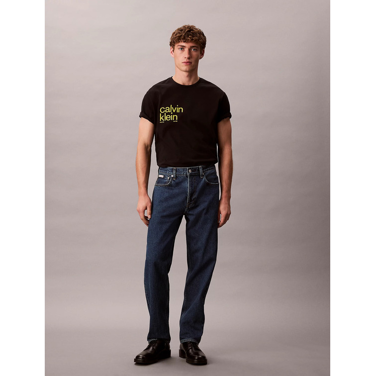 t-shirt homme  calvin klein m ss 20s io calvin klein circ