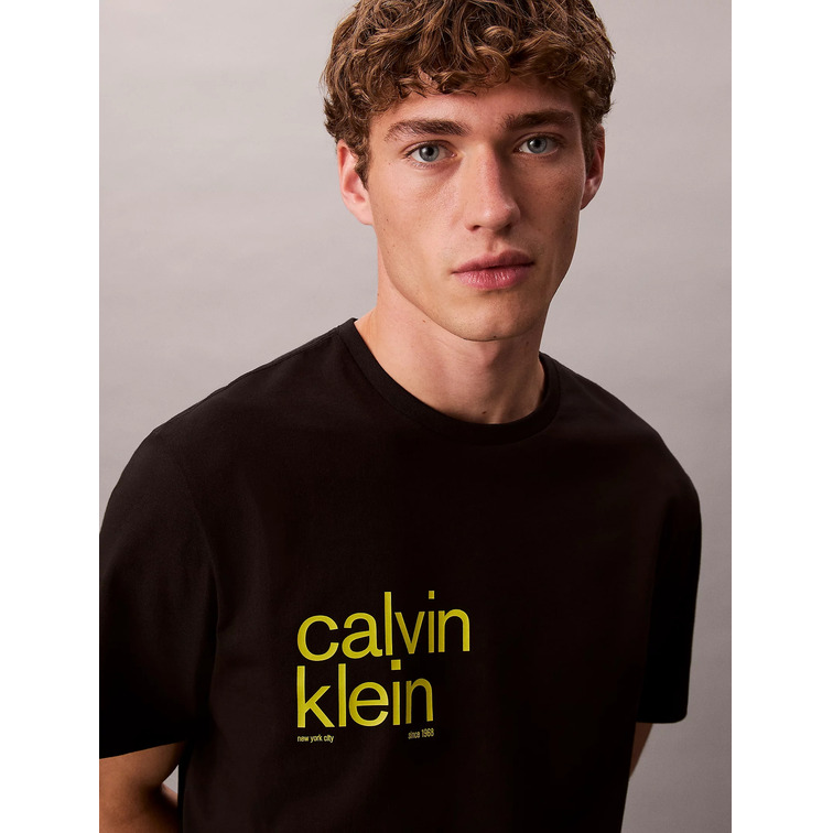 t-shirt homme  calvin klein m ss 20s io calvin klein circ