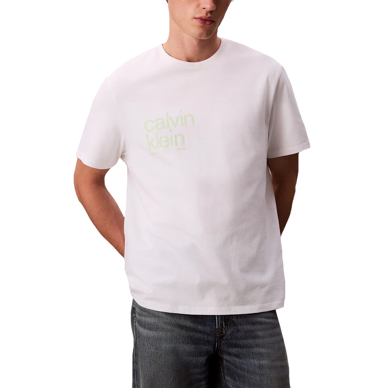 t-shirt homme  calvin klein m ss 20s io calvin klein circ