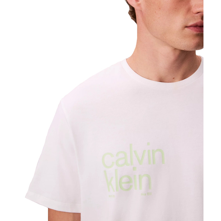 t-shirt homme  calvin klein m ss 20s io calvin klein circ