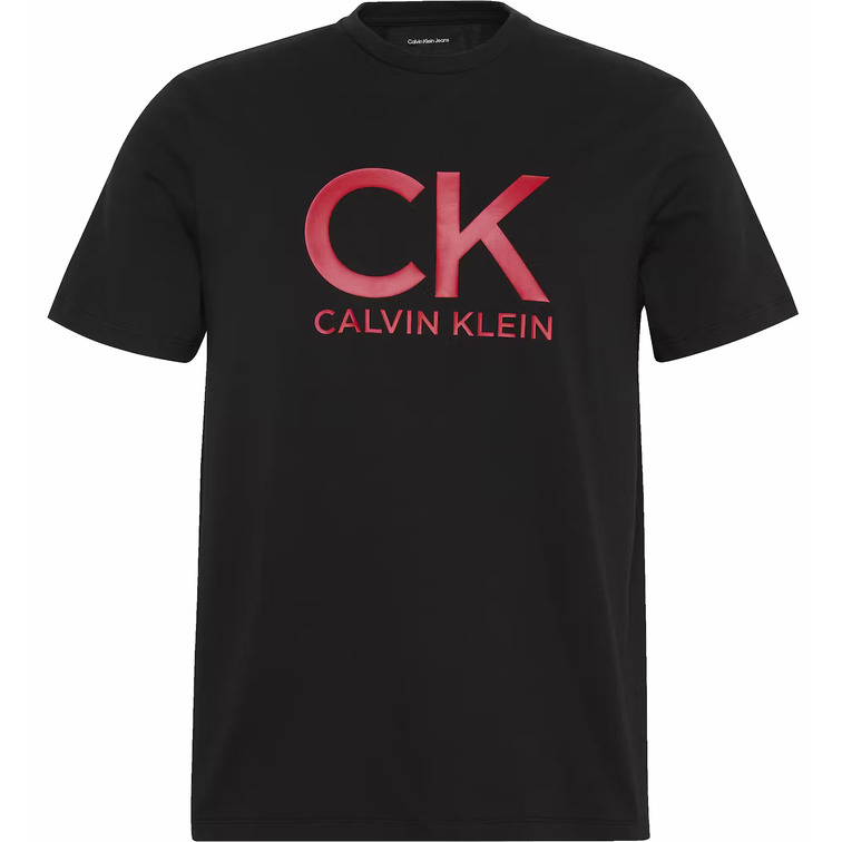t-shirt homme  calvin klein m ss 30s eu ck calvin graphic