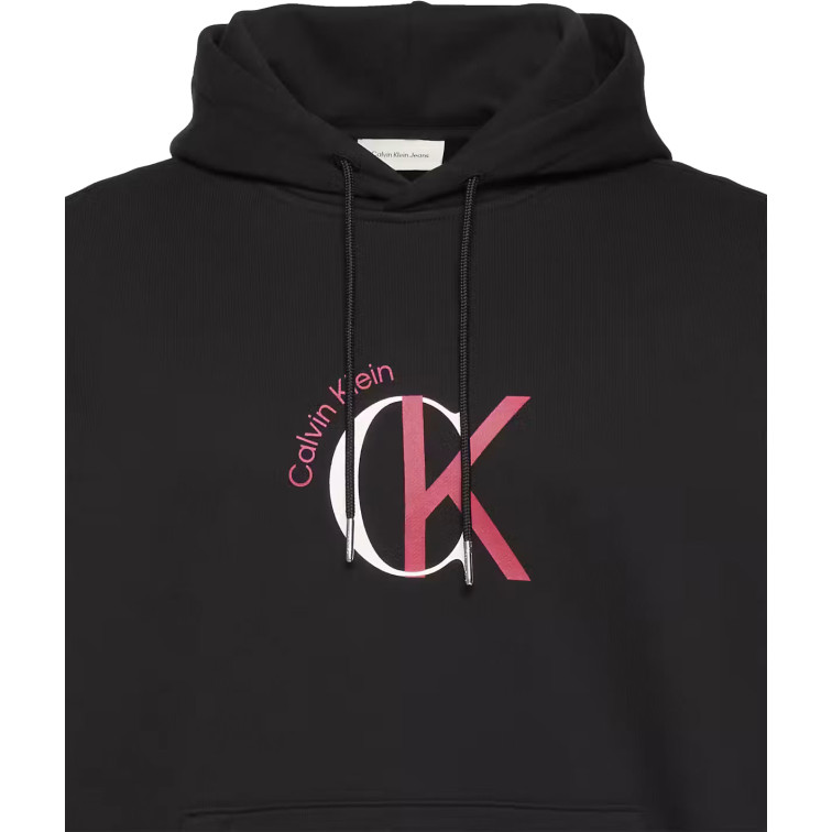 sweat-shirt homme  calvin klein m ls eu 350terry graphic hoodi