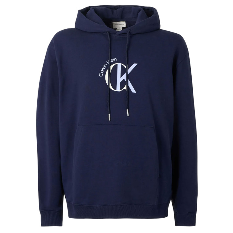 sweat-shirt homme  calvin klein m ls eu 350terry graphic hoodi