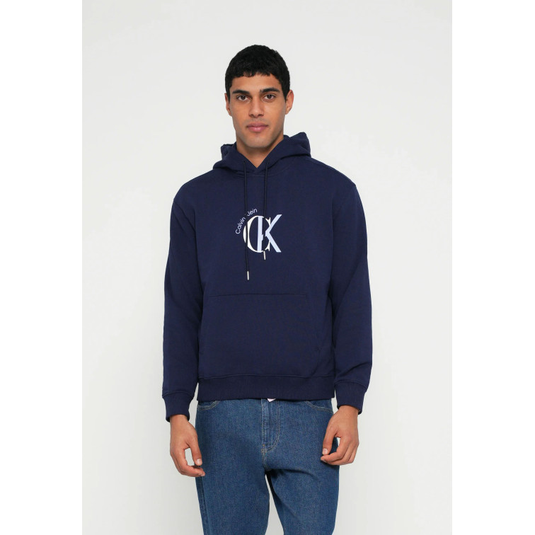 sweat-shirt homme  calvin klein m ls eu 350terry graphic hoodi