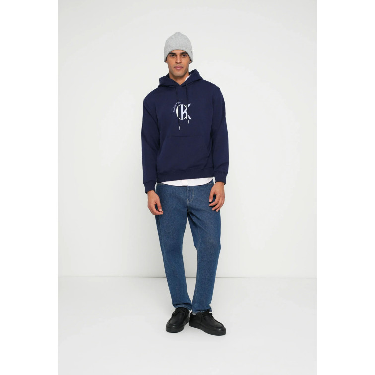 sweat-shirt homme  calvin klein m ls eu 350terry graphic hoodi