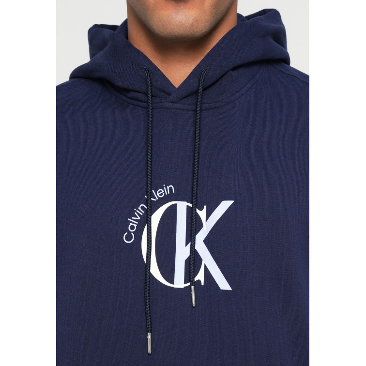 sweat-shirt homme  calvin klein m ls eu 350terry graphic hoodi