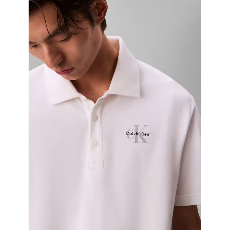 homme m ss easy singelogo casual piqu yaf