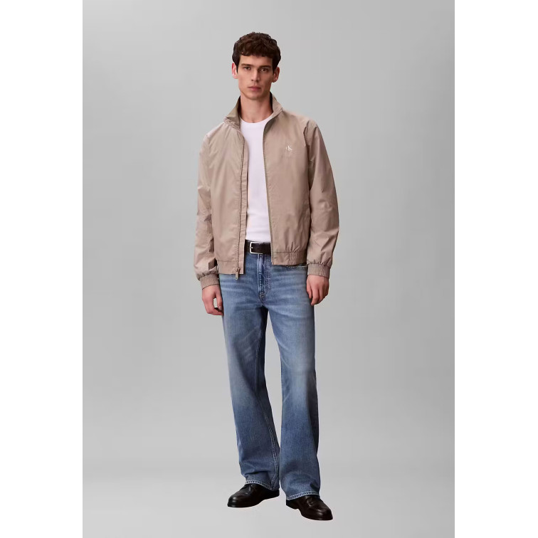 cazadora homme  calvin klein m ls unfilled nylon harrington