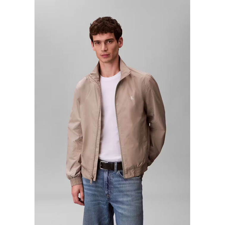 cazadora homme  calvin klein m ls unfilled nylon harrington