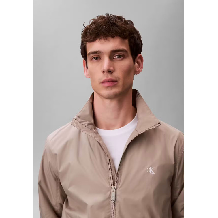 cazadora homme  calvin klein m ls unfilled nylon harrington