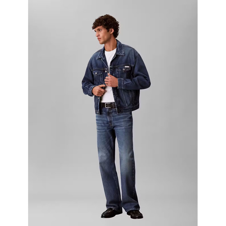 cazadora homme  calvin klein m 90s horizon trucker