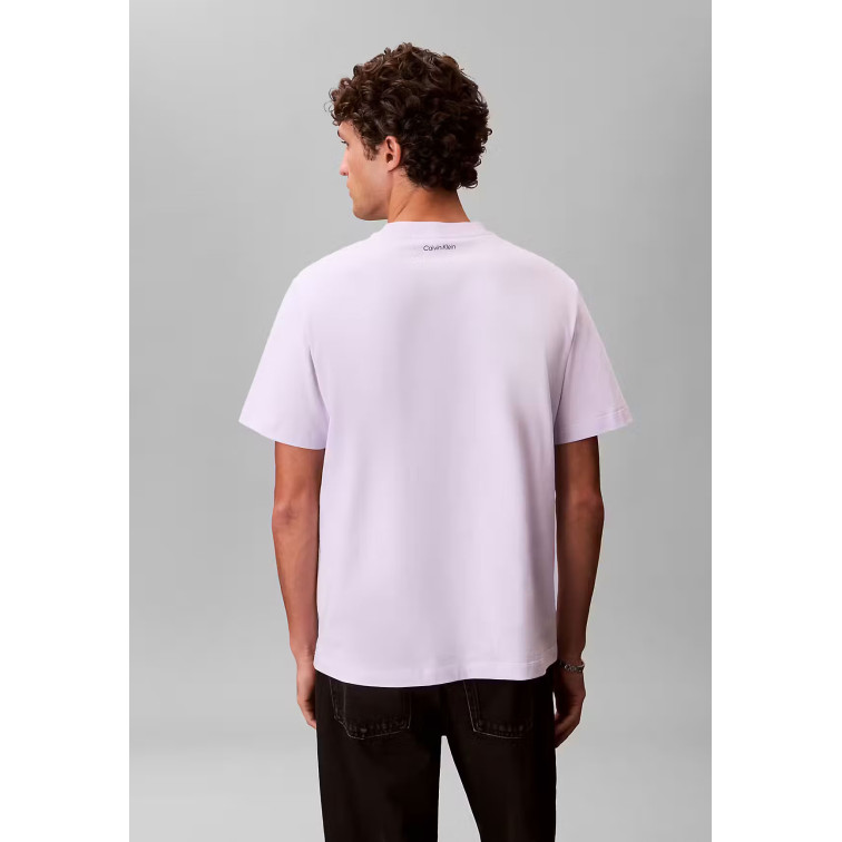 t-shirt homme  calvin klein m 20s march graphic seasonal f