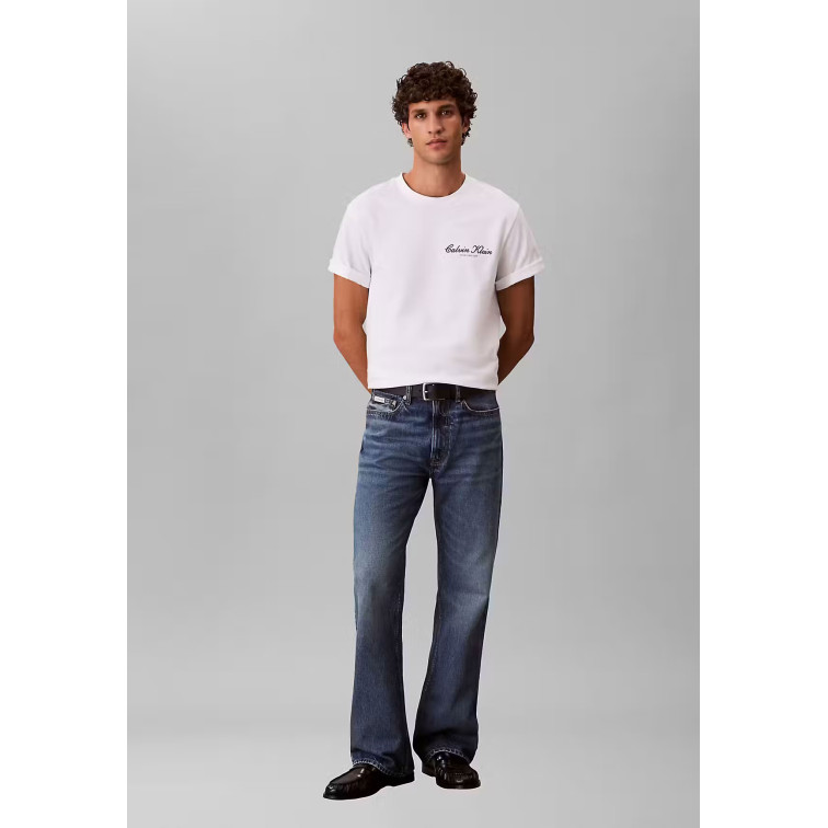 t-shirt homme  calvin klein m 20s march graphic seasonal f