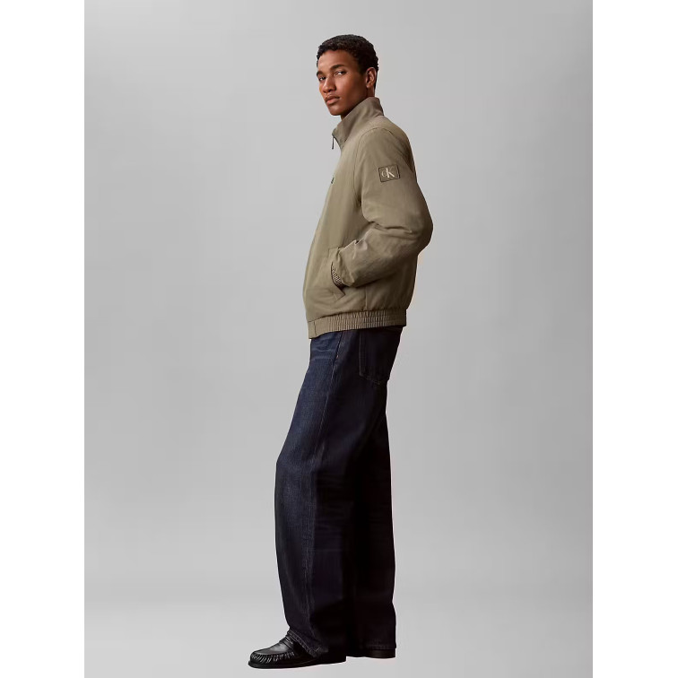 cazadora homme  calvin klein m ls padded nylon harrington j