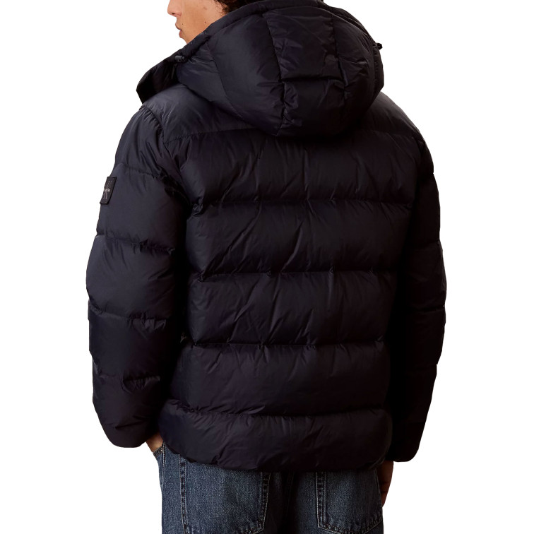 cazadora homme  calvin klein ls nyln zp off hod down pufr j