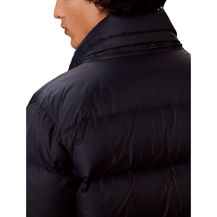 cazadora homme  calvin klein ls nyln zp off hod down pufr j