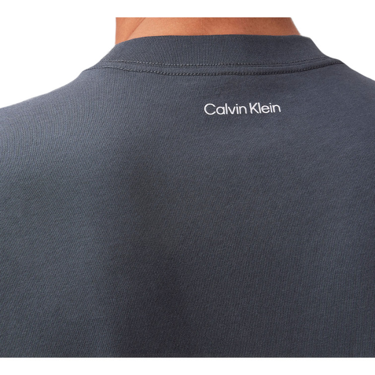 t-shirt homme  calvin klein m ss 20s calvinklein trvl font