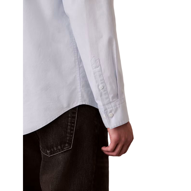 chemise homme  calvin klein m ls solid oxford classic shir