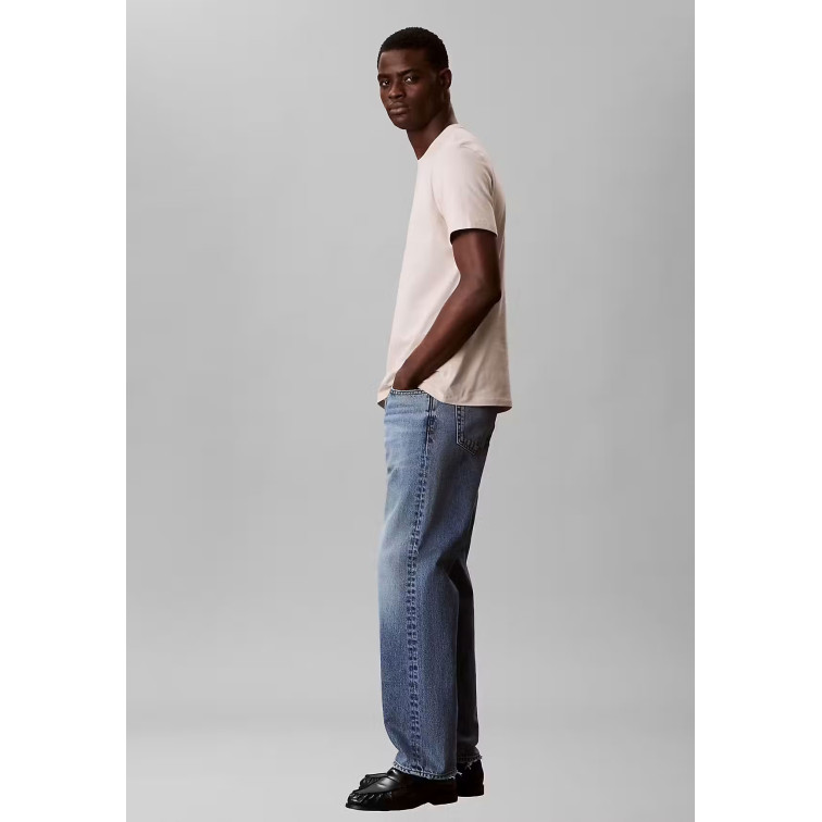 t-shirt homme  calvin klein m 30s eu wholesale jeans graph