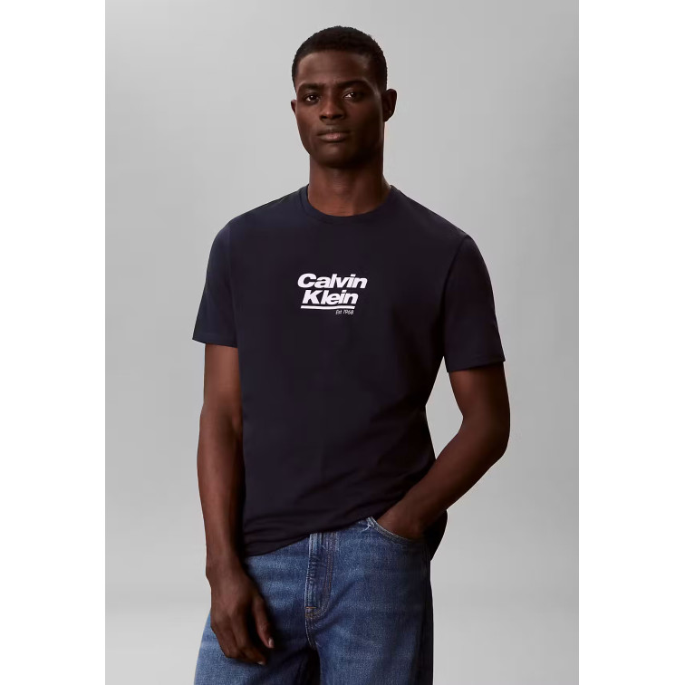t-shirt homme  calvin klein m 30s eu wholesale jeans graph