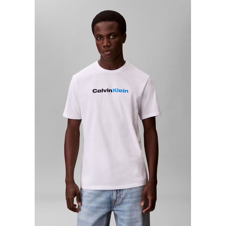 t-shirt homme  calvin klein m 30s eu wholesale jeans graph