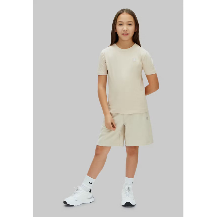 le short   calvin klein u mini badge shorts