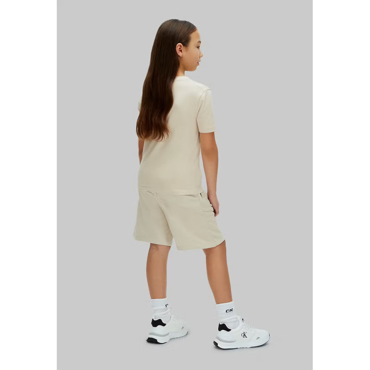 le short   calvin klein u mini badge shorts