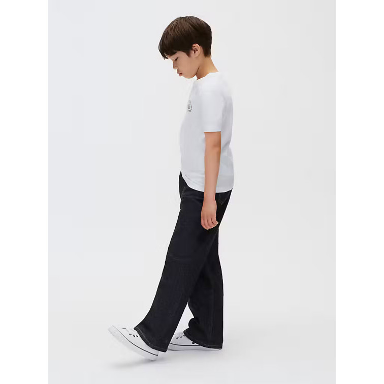 t-shirt garçon  calvin klein b ck small chest circle ss t-s