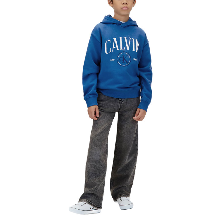 sweat-shirt garçon  calvin klein b calvin ck circle hoodie
