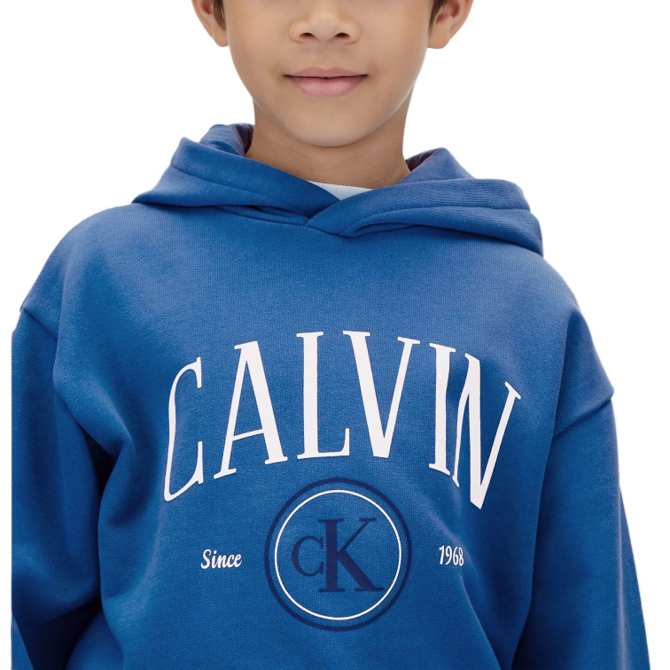 sweat-shirt garçon  calvin klein b calvin ck circle hoodie