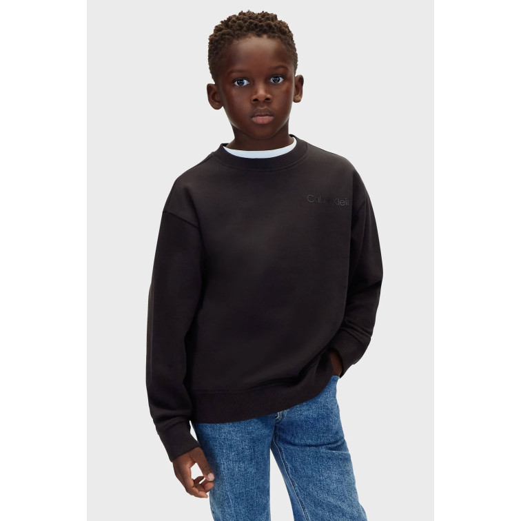 sweat-shirt garçon  calvin klein b back print cn sweatshirt