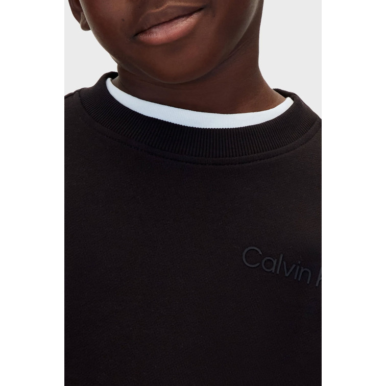 sweat-shirt garçon  calvin klein b back print cn sweatshirt