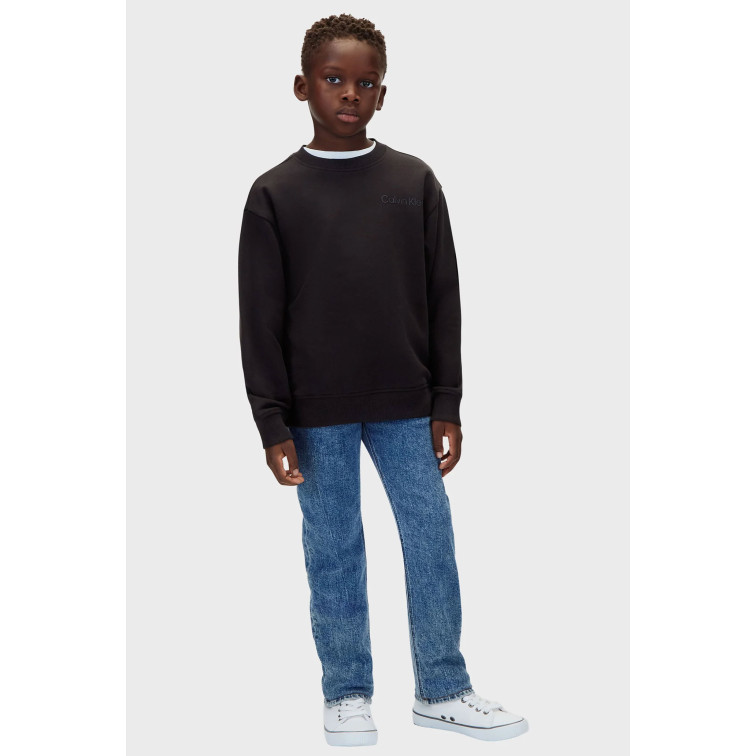 sweat-shirt garçon  calvin klein b back print cn sweatshirt