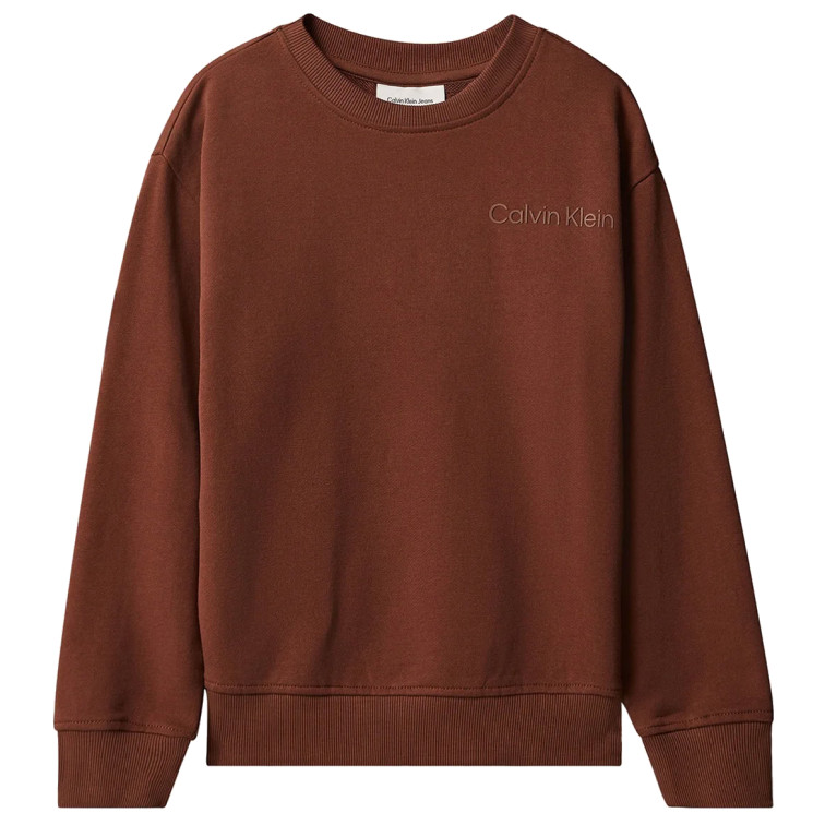 sweat-shirt garçon  calvin klein b back print cn sweatshirt