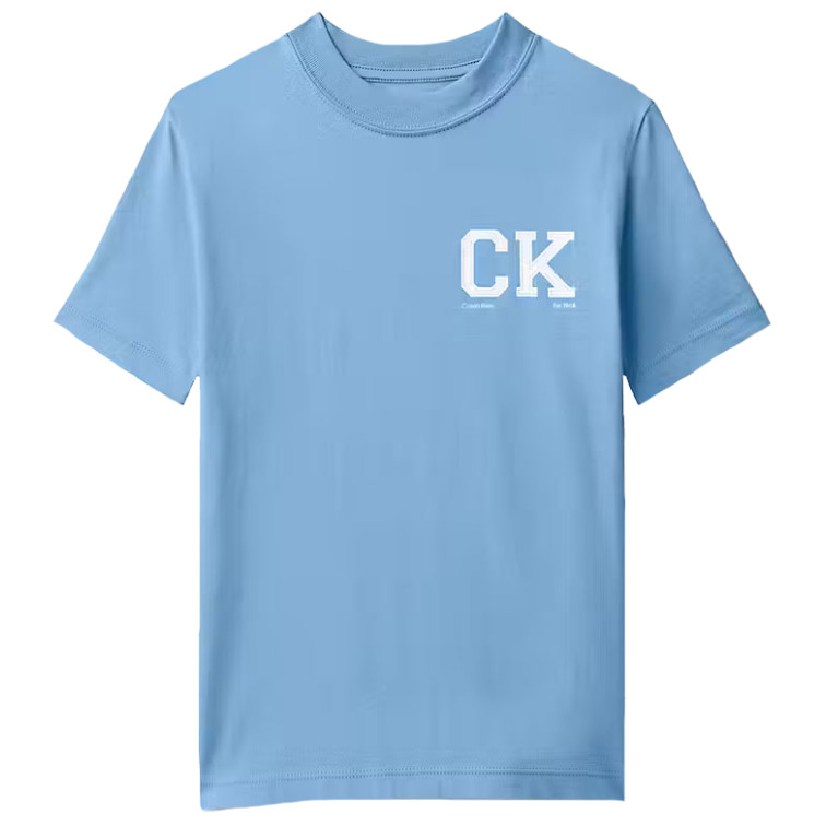 t-shirt garçon  calvin klein b ck chest logo ss t-shirt