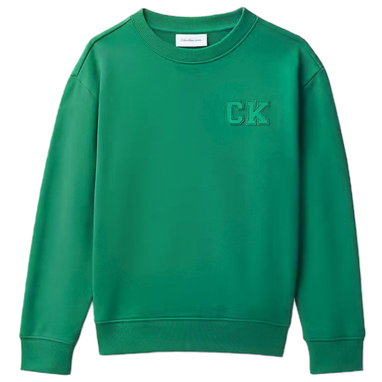 sweat-shirt garçon  calvin klein b relaxed crewneck