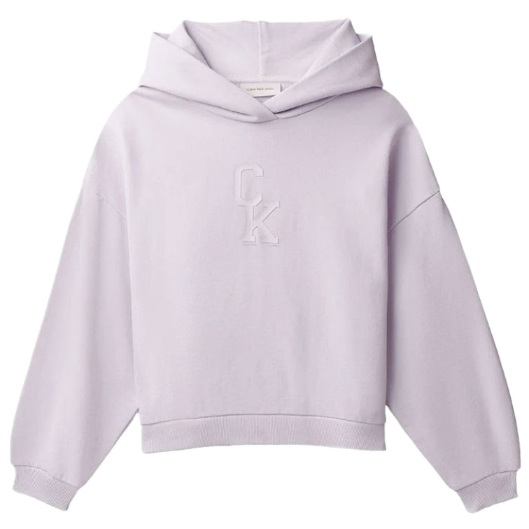 sweat-shirt fille  calvin klein g ck hooded sweatshirt