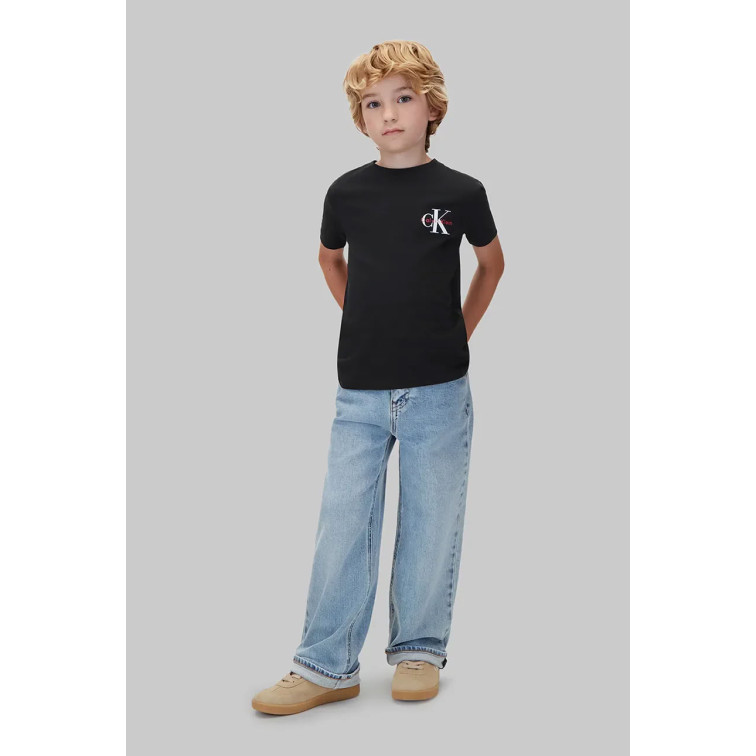 unisex small chest singelogo ss t-shir beh