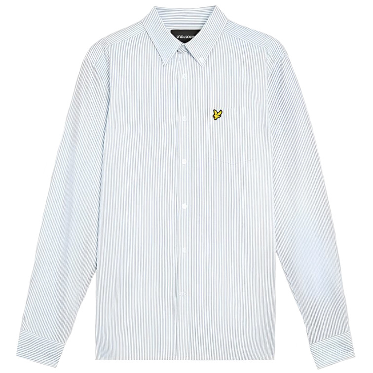 chemise homme  lyle & scott stripe oxford shirt