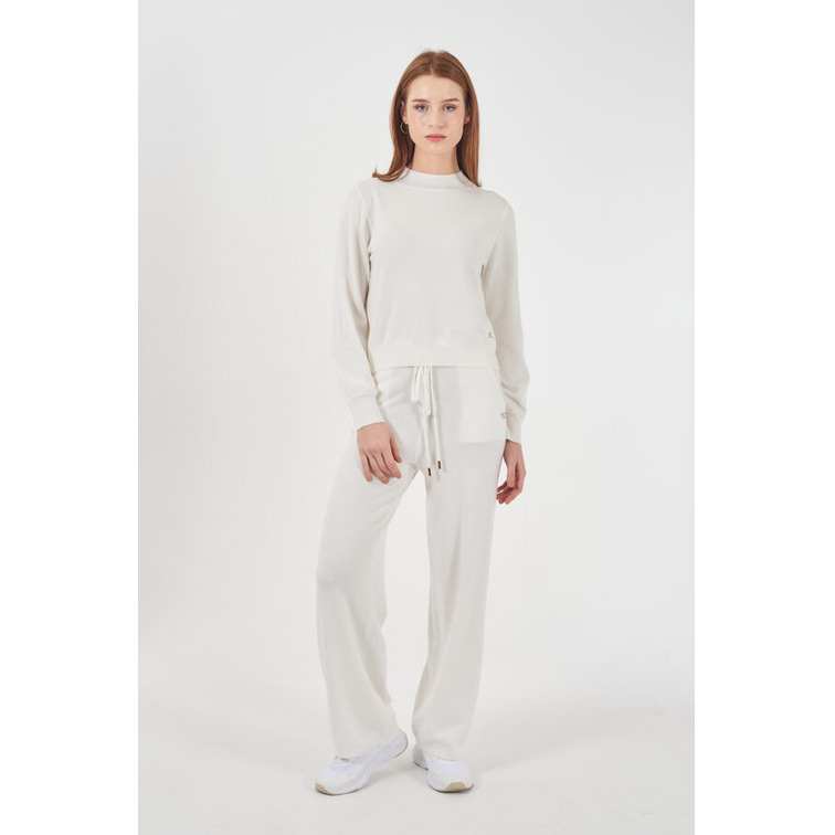 sweat-shirt femme  yes zee maglia donna lupetto, m/l