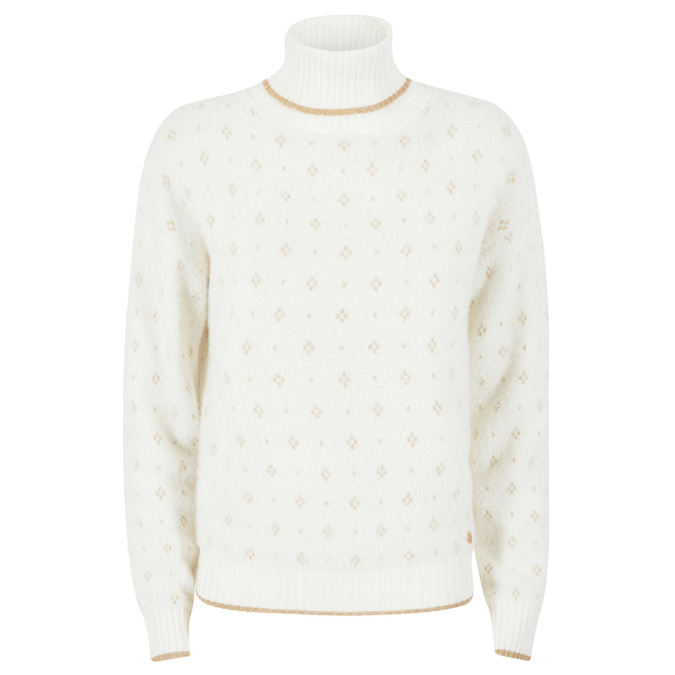 sweat-shirt femme  yes zee maglia donna dolcevita, effett