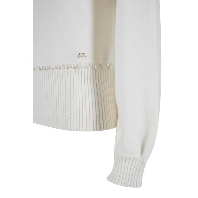 maillot femme  yeszee maglia donna lupetto con appli