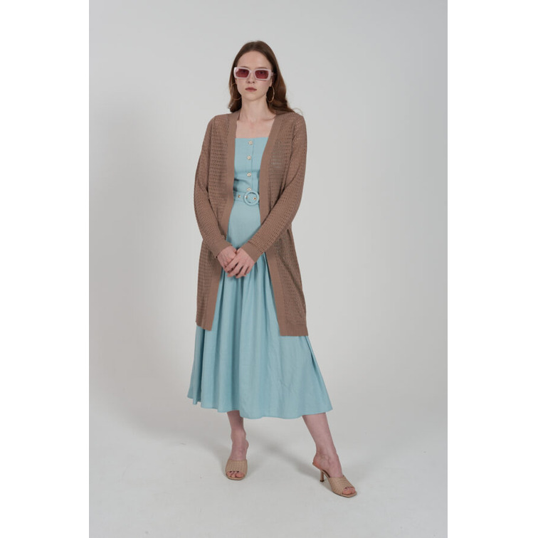 maillot femme  yes zee maglia donna cardigan, lungo