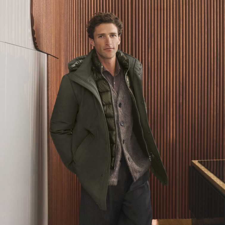 cazadora homme  geox m zackerty