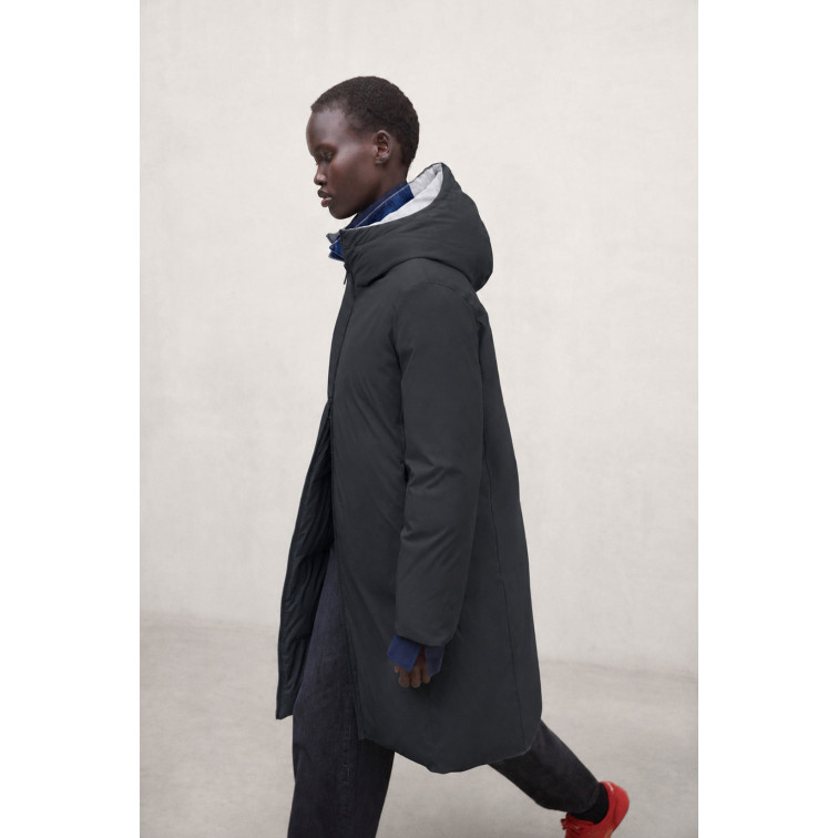 manteau femme  ecoalf baru reversible jacket woman
