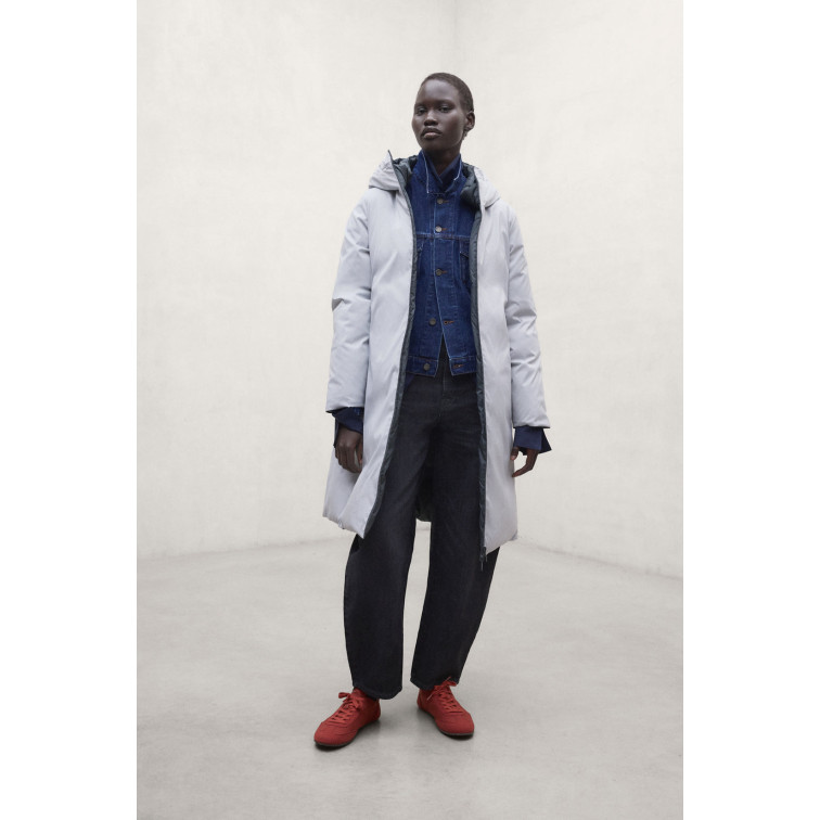 manteau femme  ecoalf baru reversible jacket woman